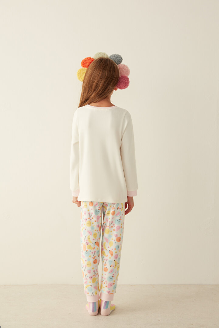 Multi Colour Girls G. Fruit - Tea Thermal PJ Set - 4