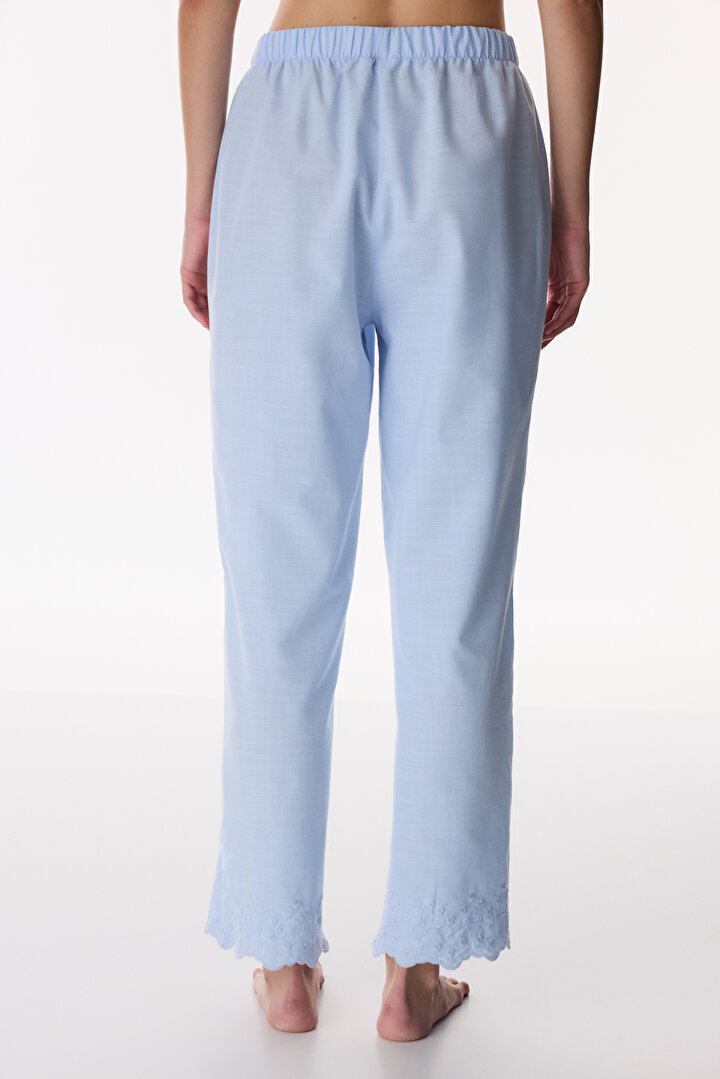 Blue Relax Time Pants Pajama Bottom - 2