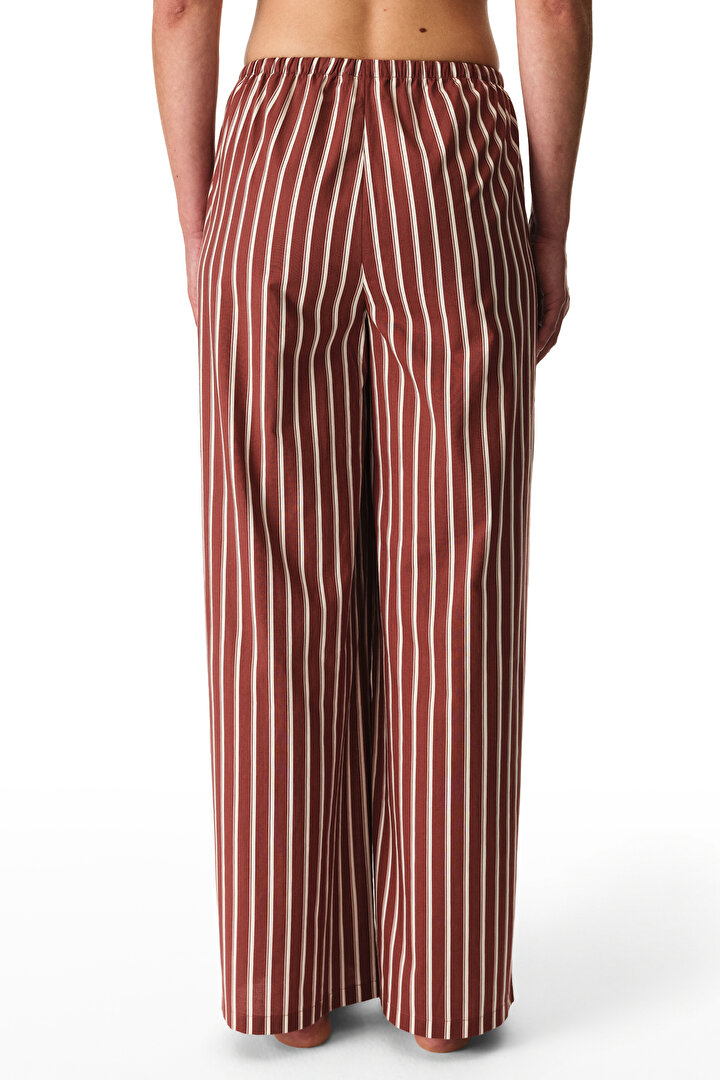 Bordo Sisterhood Pamuklu Pantolon Pijama Altı - 2