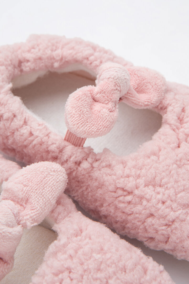 Kız Çocuk Pink Fluffy Patik Çorap - 2