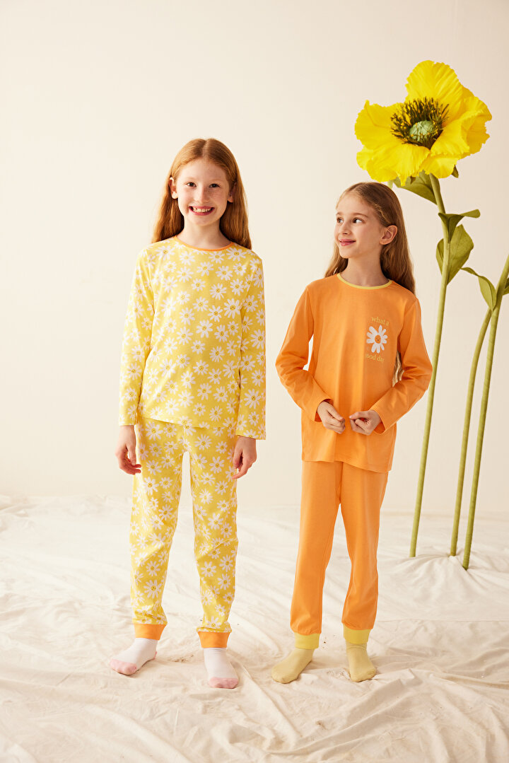 Kız Çocuk Good Day 2li Pijama Takımı - 2