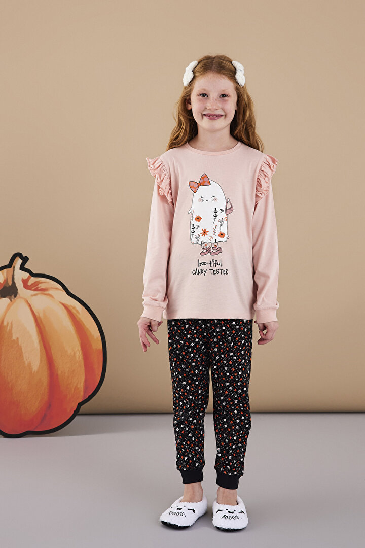 Kız Çocuk Bootiful Creatures 2li Pijama Takımı - 1