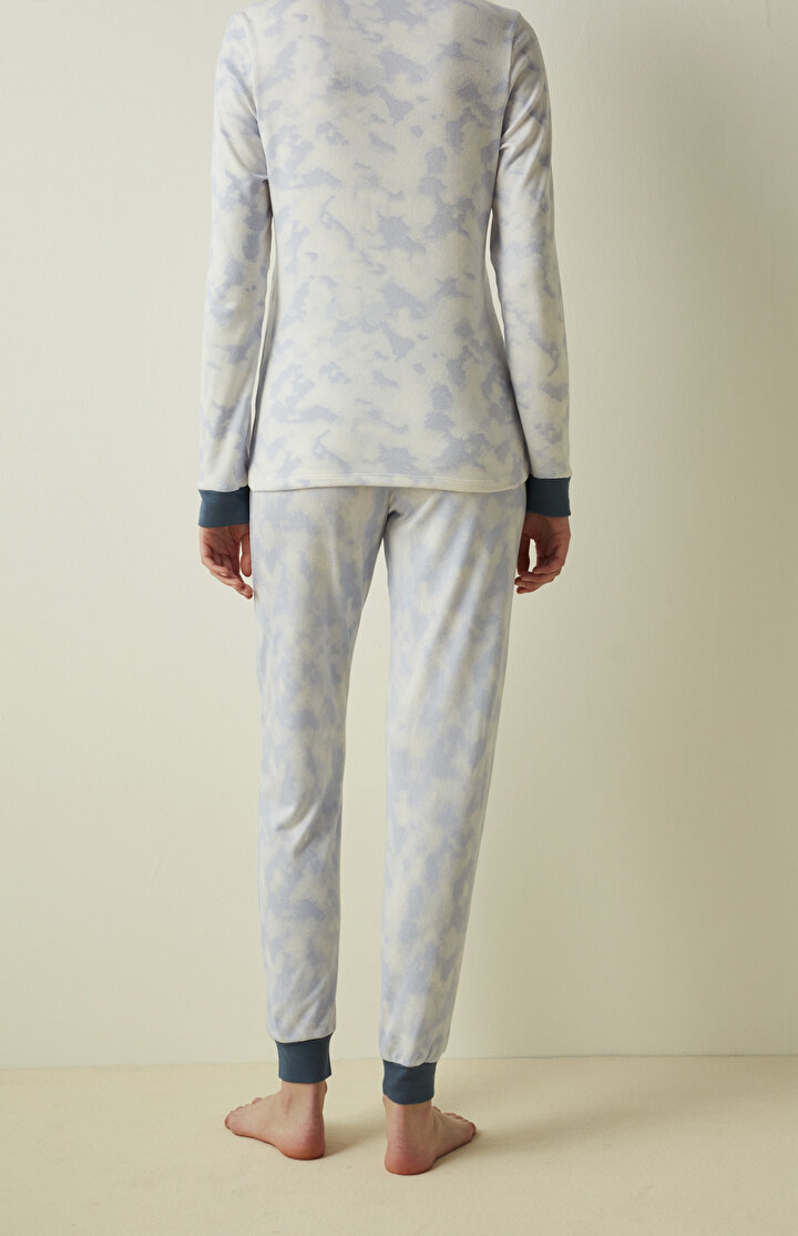 A.Mavi Head In The Clouds Termal Pantolon Pijama Altı - 2