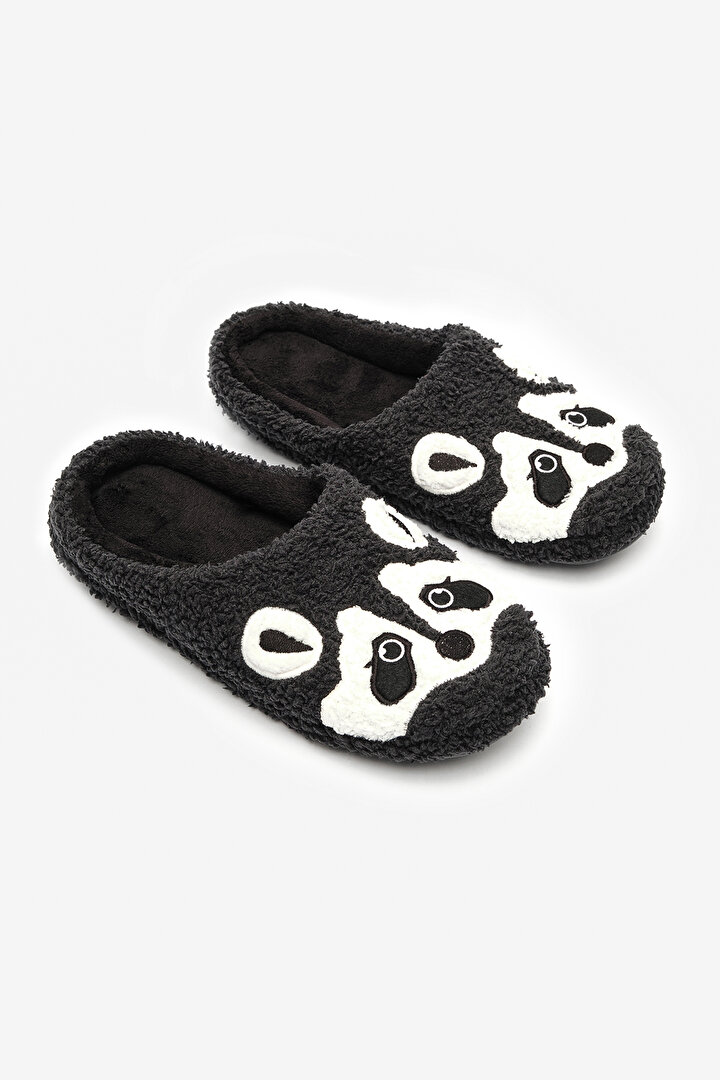 Man Racoon Grey Slippers - 2