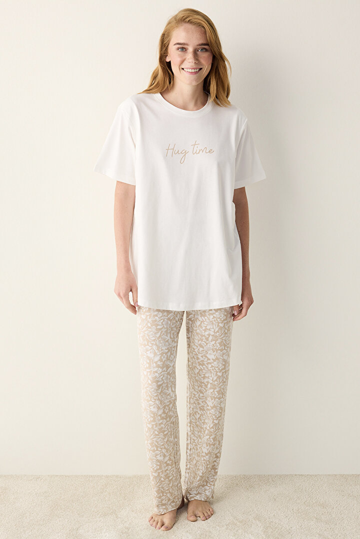 Mama Hug Time Tshirt PJ Top - 2