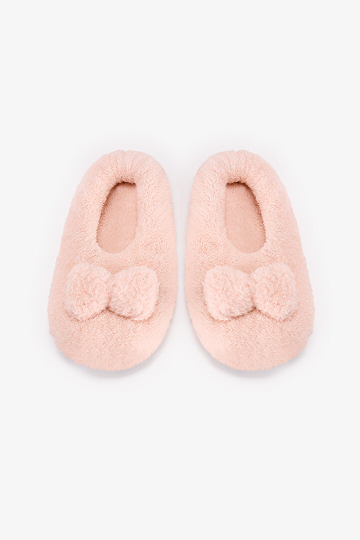 Açık Pembe Softy Bow Patik - 1