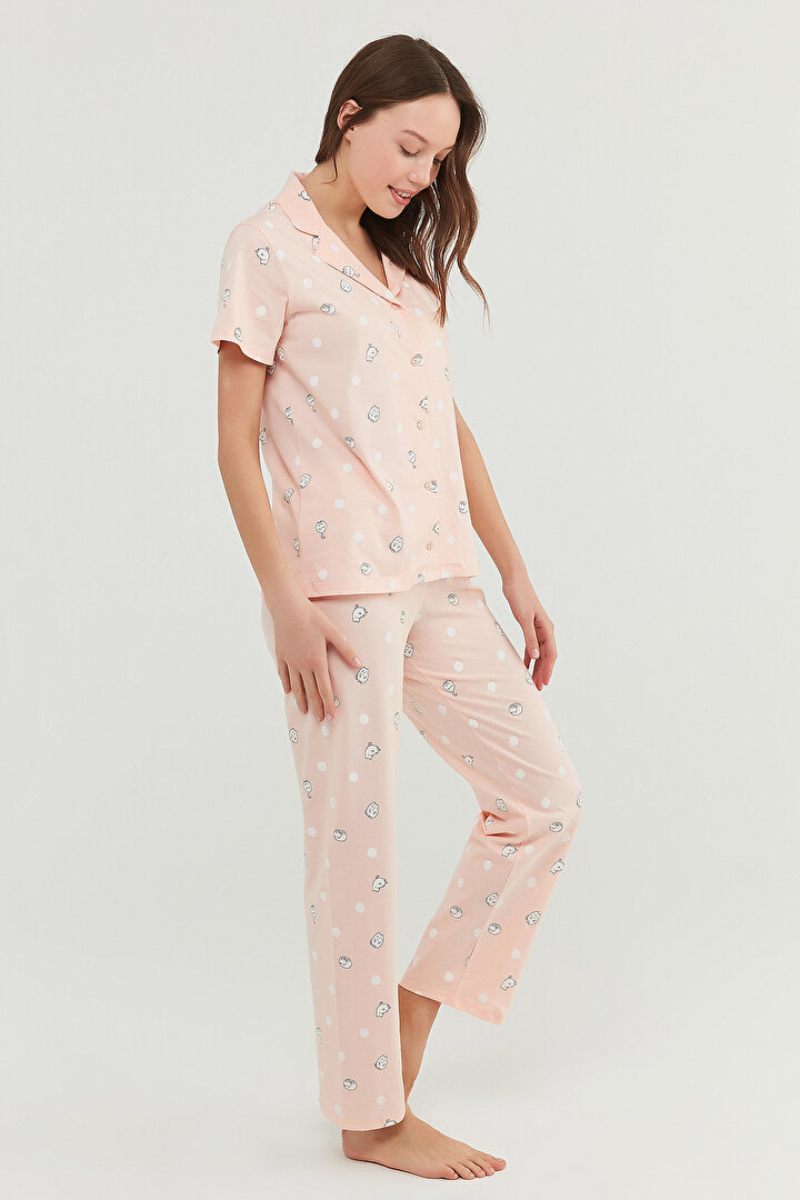 Cats and Dots PJ Set - 2