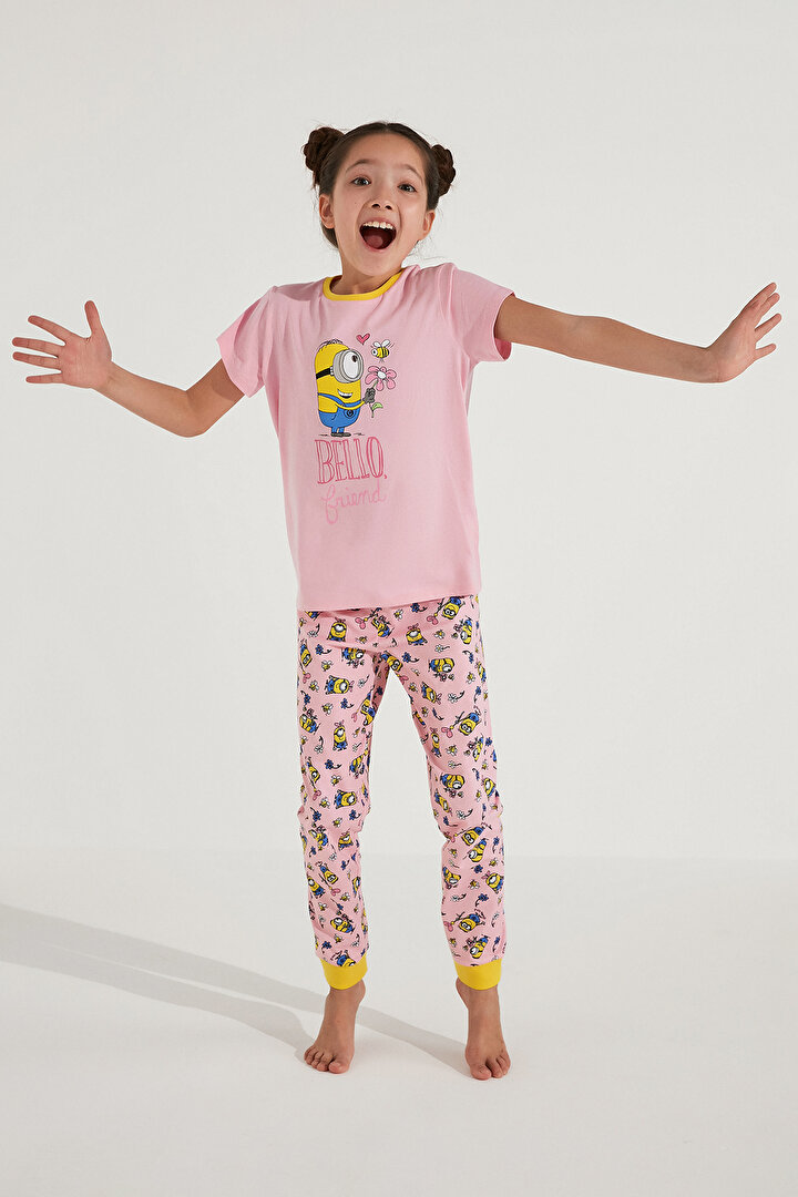 Kız Çocuk Lic Minions 2li Pijama Takımı - 2