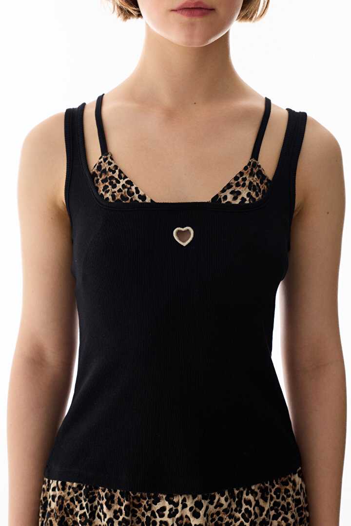 Dancing Days Atlet Pamuklu Pijama Üstü - 2