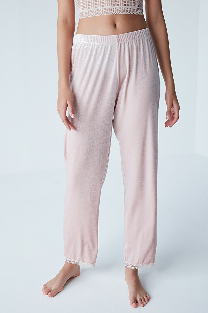 Dazzling Velvet Pantolon Pijama Altı - 2