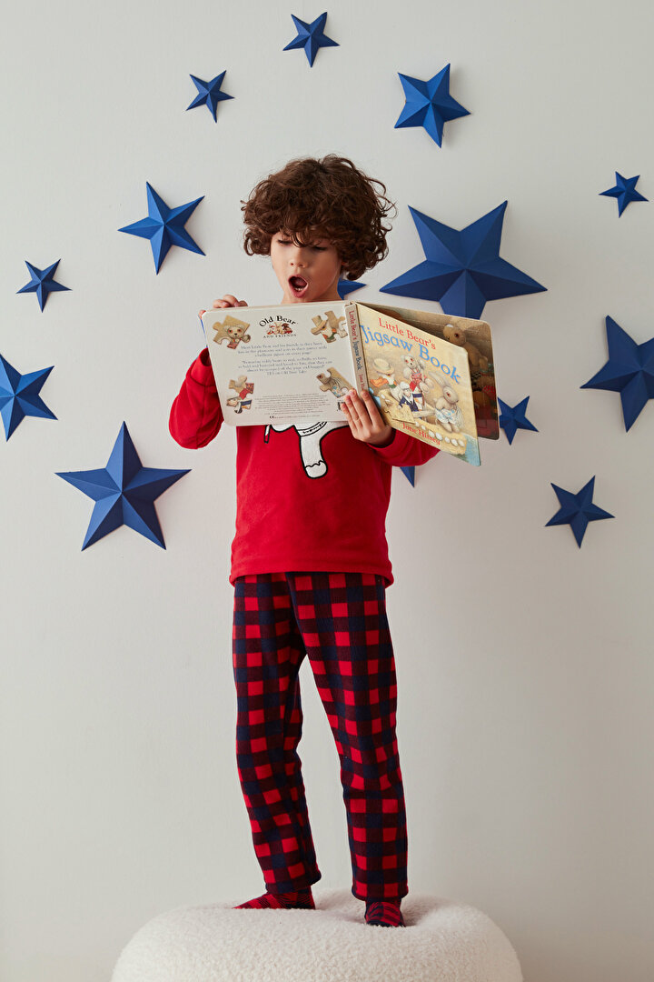 Erkek Çocuk Gingerbread 2li Pijama Takımı - 1