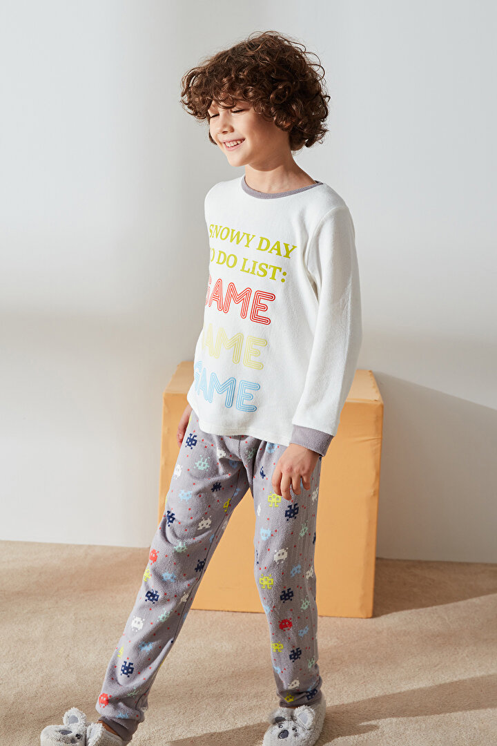 Erkek Çocuk Game Termal 2li Pijama Takımı - 2