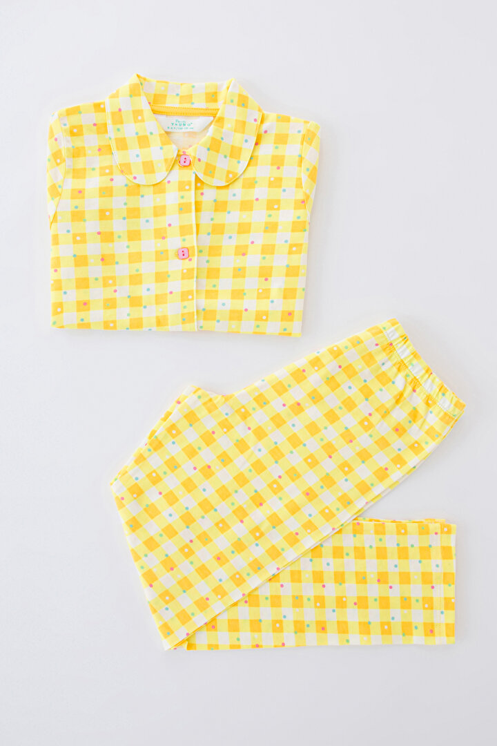 Kız Çocuk Lemon 2li Pijama Takımı - 1