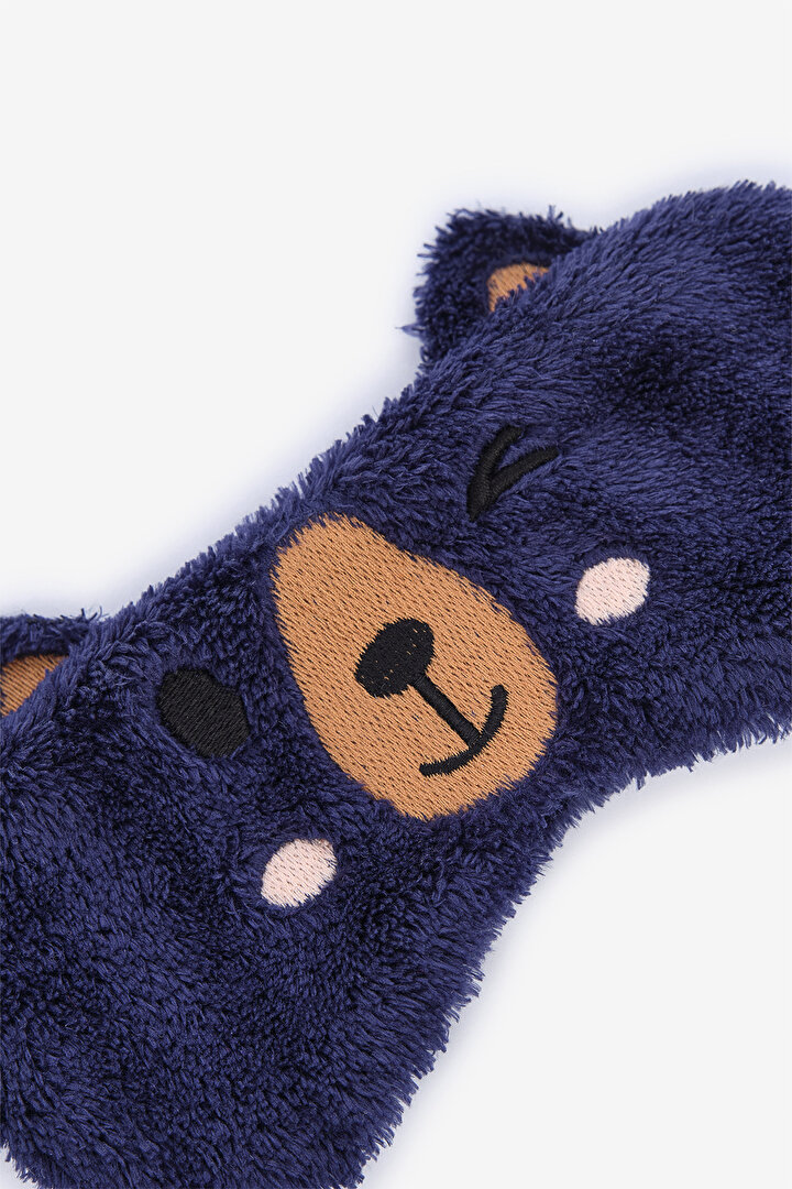 Boys Bear Blue Sleep Mask - 2