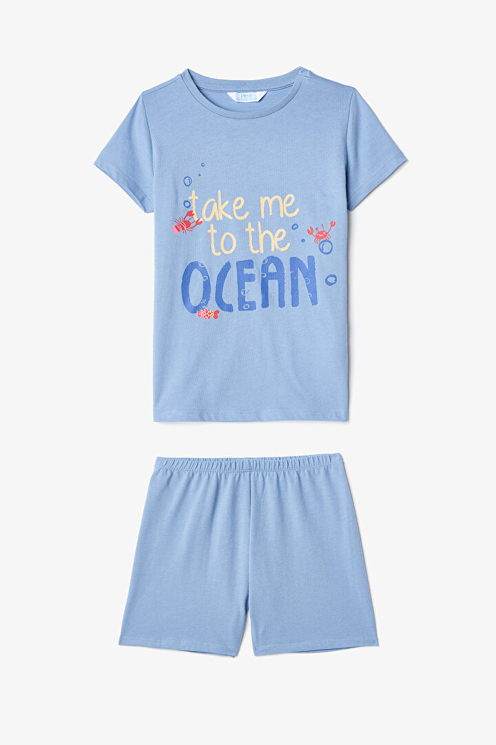 Erkek Çocuk Pufferfish 2li Pijama Takımı - 2