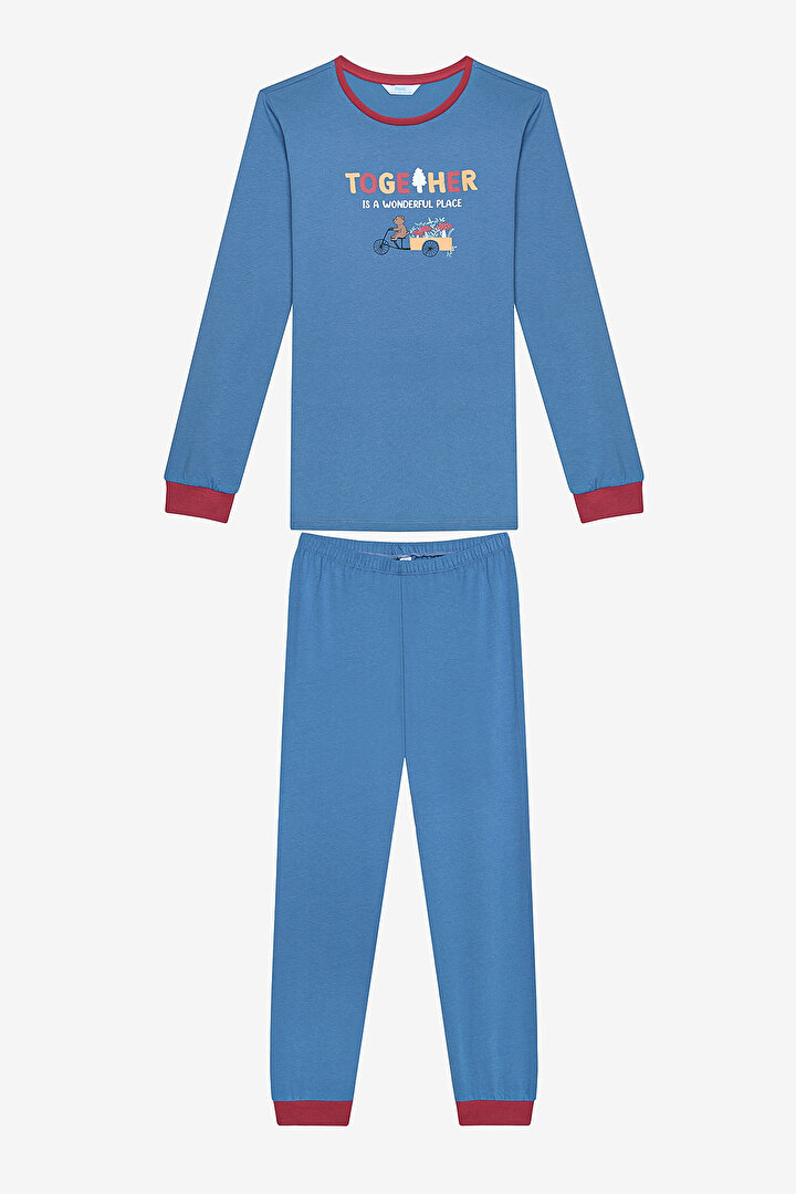 Boys Oak Car 2in1 Multi Colour PJ Set - 2