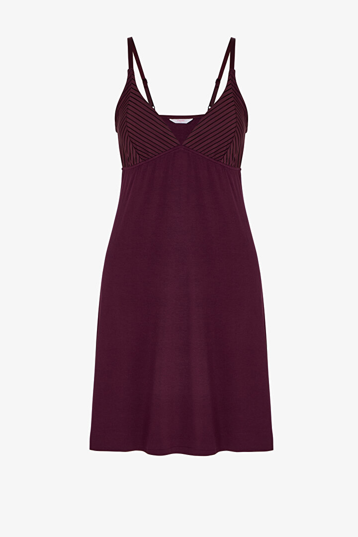 Burgundy Aurora Nightgown - 1