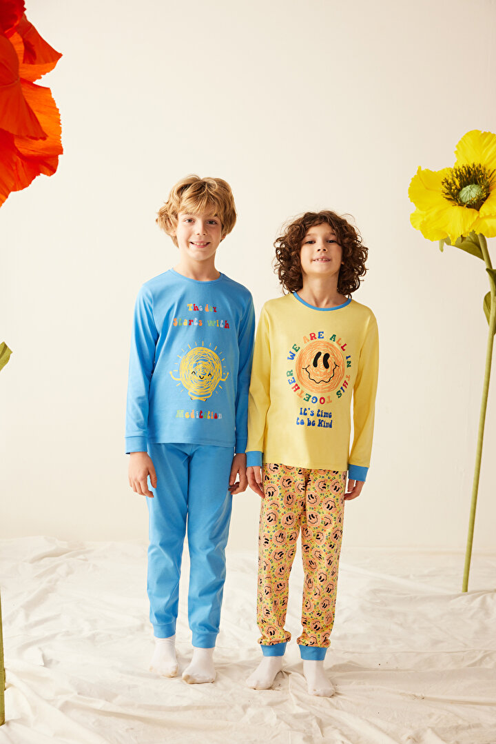Erkek Çocuk Be Kind 2li Pijama Takımı - 1