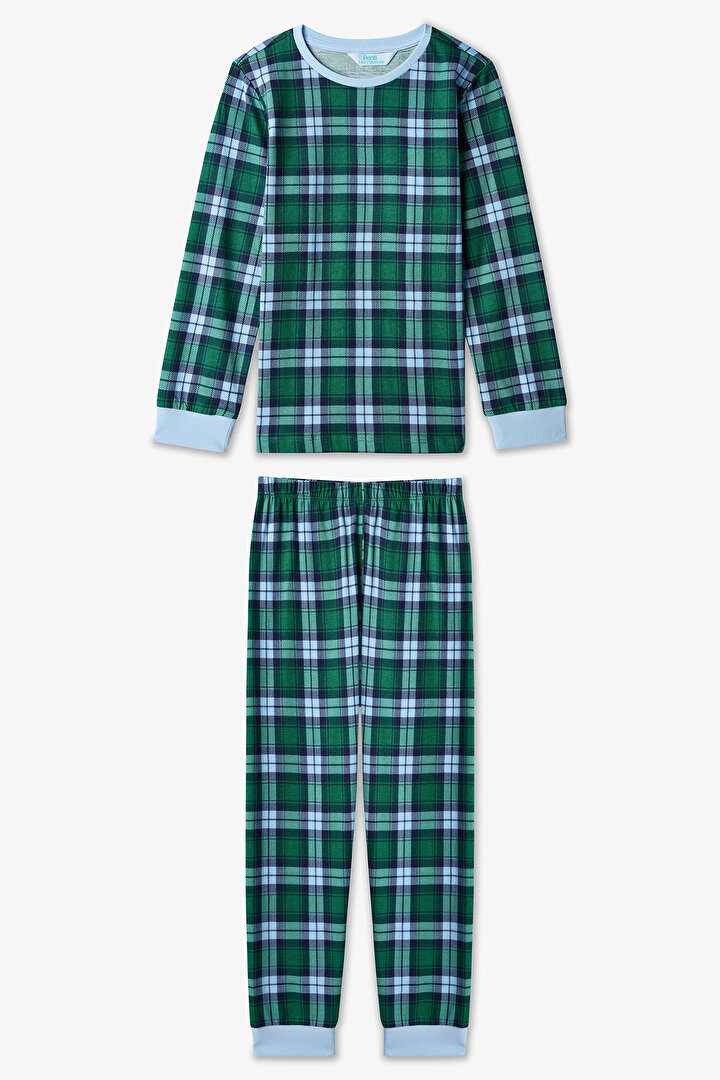 Boys Together Plaid Pajama Set Two Pieces - 2