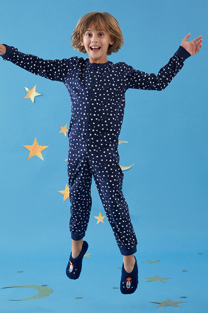 Erkek Çocuk Star Tulum Pijama - 1