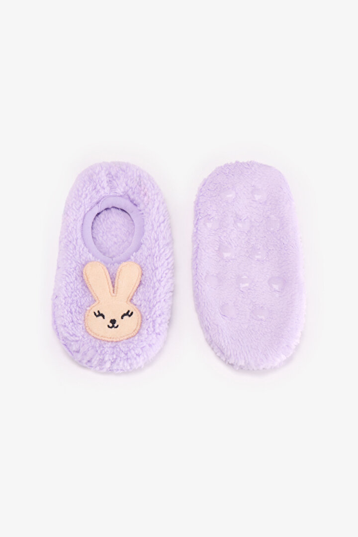 Kız Çocuk Lila Rabbit Tavşan Desenli Çetik - 2