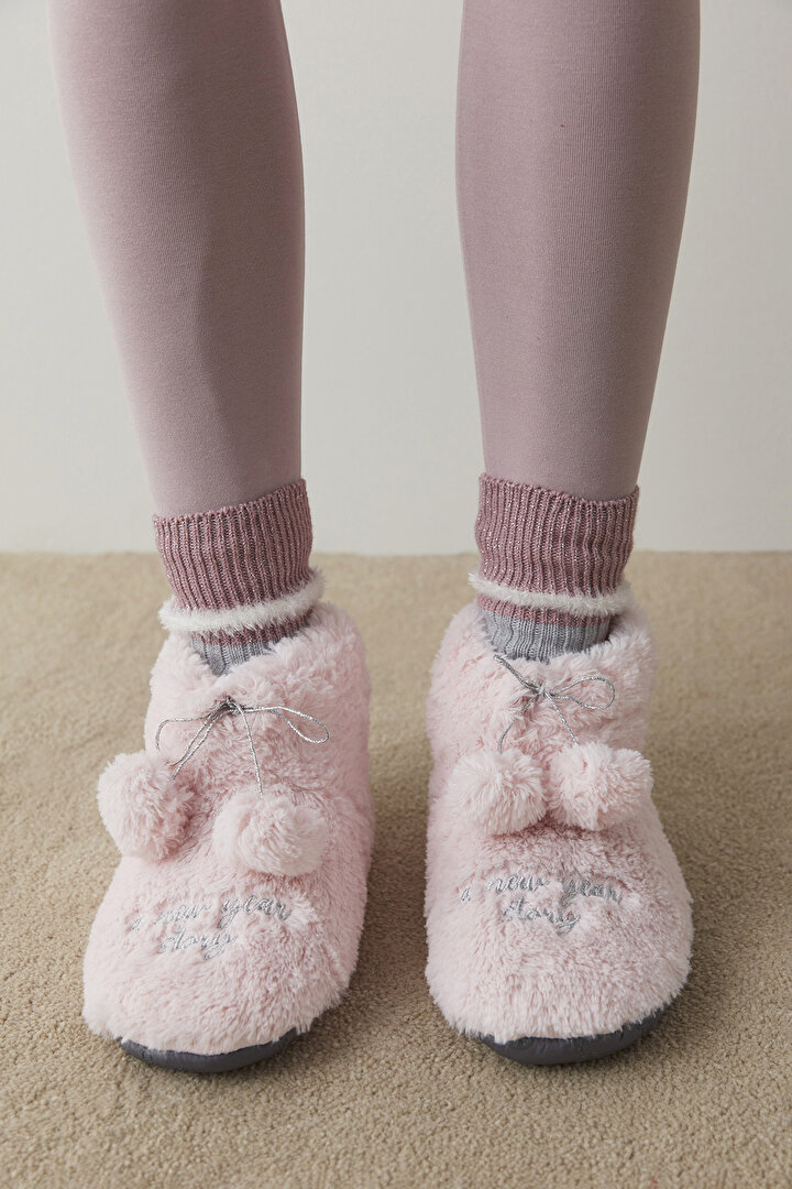 Pink NY Story Liner Socks - 1