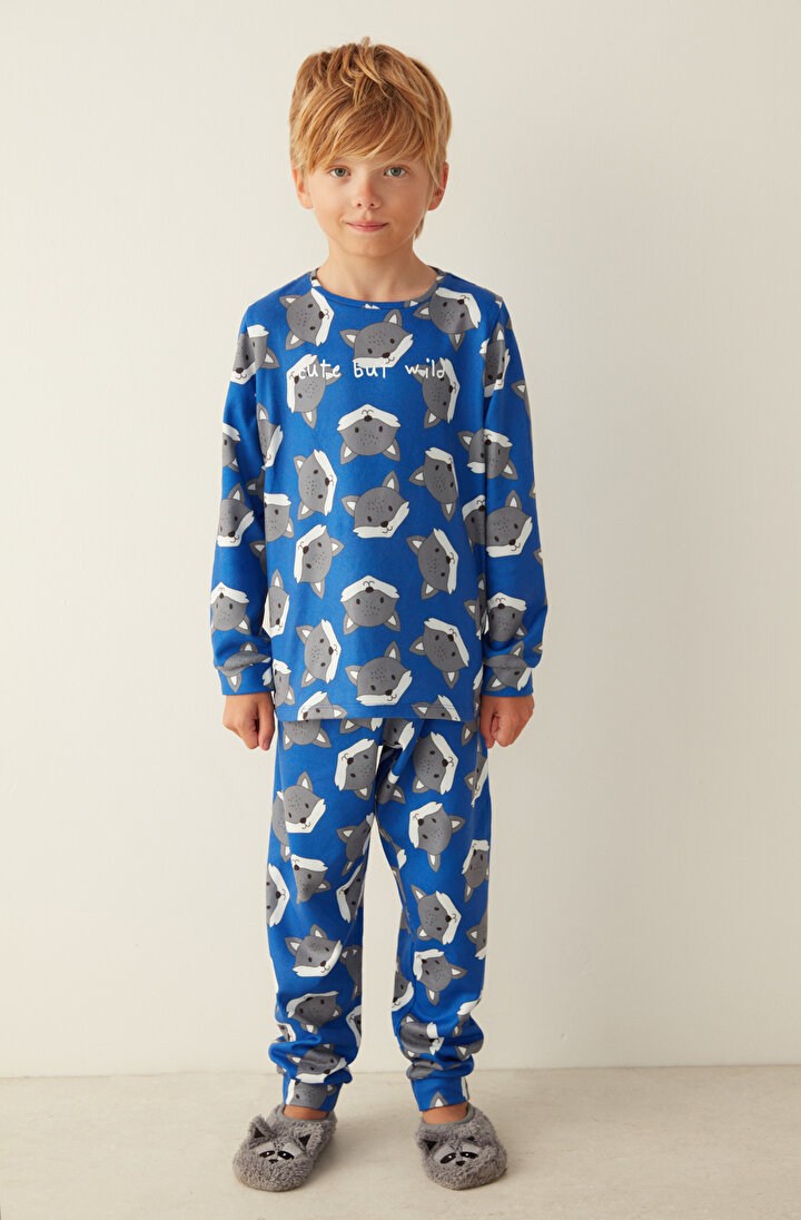 Saks Wolf Termal Pijama Takımı - 1