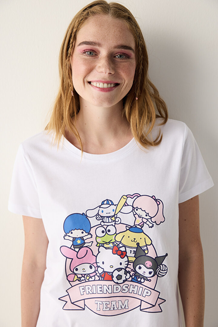 Sanrio Çok Renkli Pantolon Pijama Takımı - 2