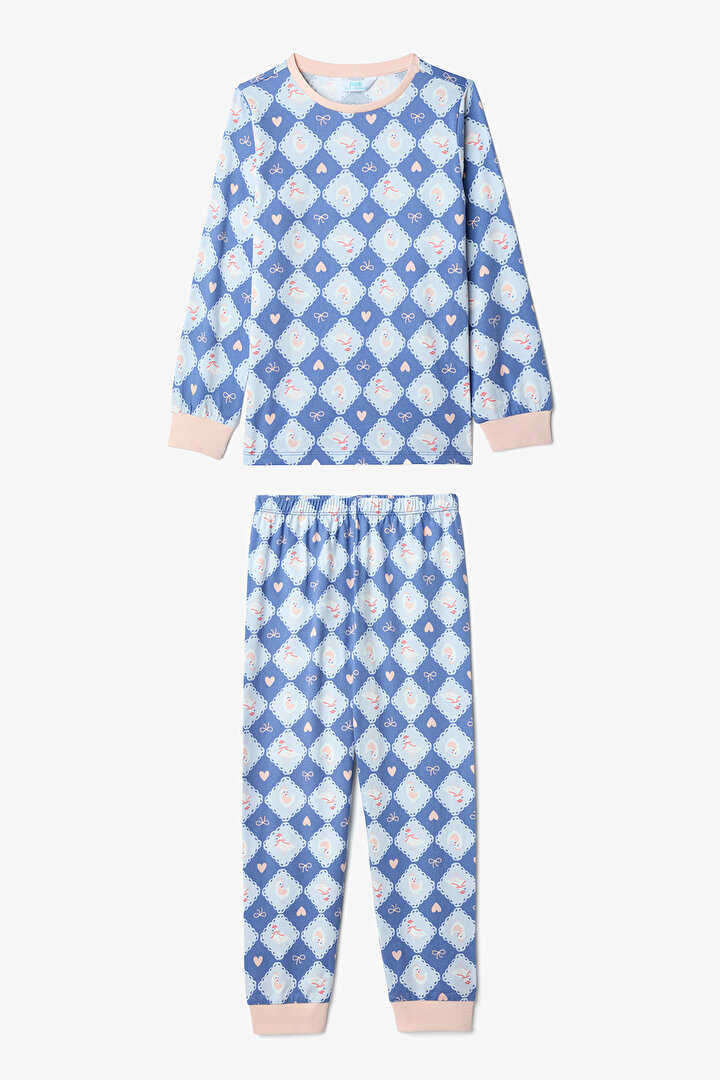 Erkek Çocuk Handkerchief 2'li Pamuklu Pijama Takımı - 2