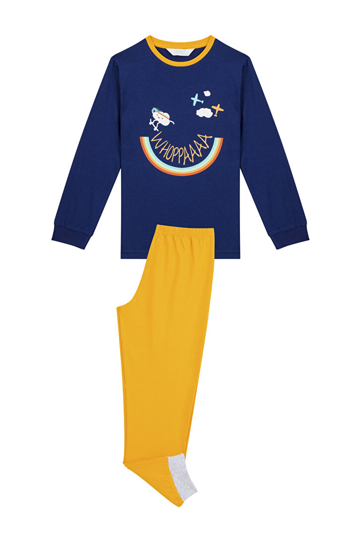 Erkek Çocuk Whoppaa 4Lü Pijama Takımı - 2