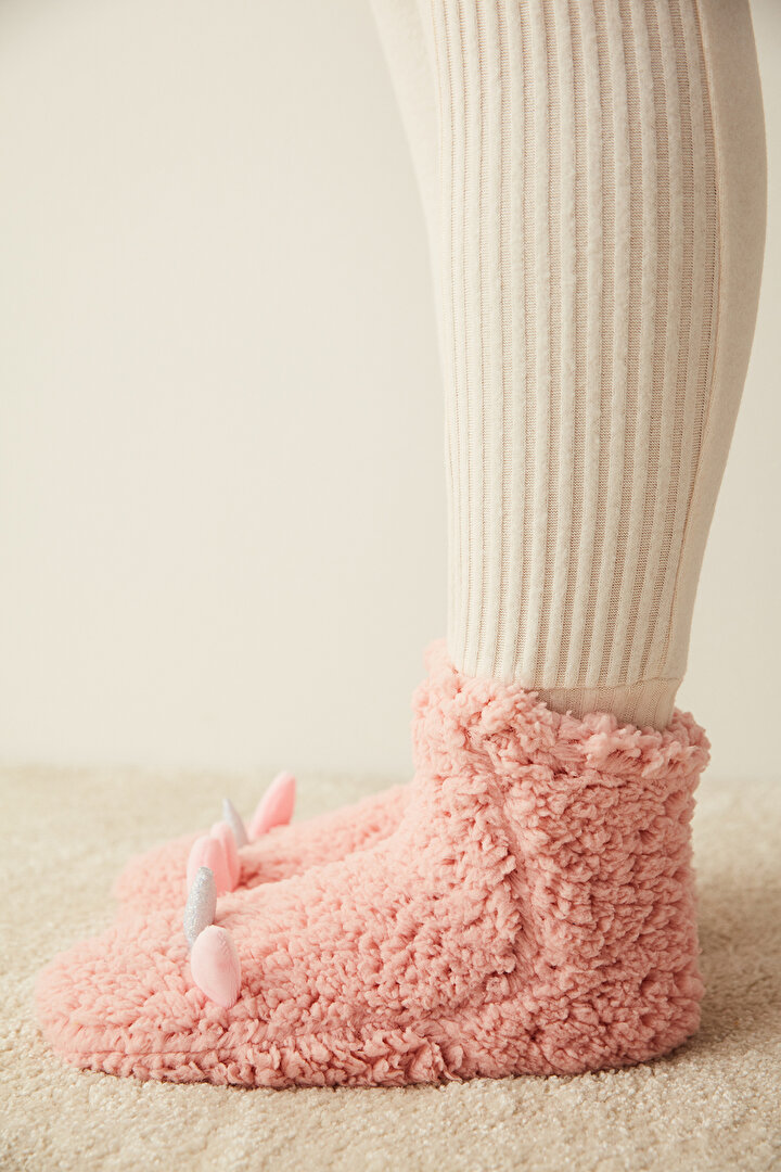 Light Pink Cutie Unicorn Socket Socks - 1