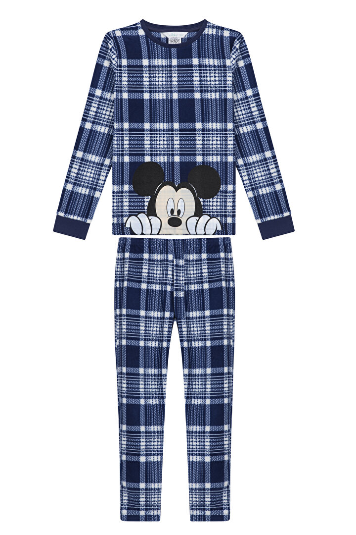 Boys Kids Disney Mickey Polar 2 In 1 PJ Set - 1