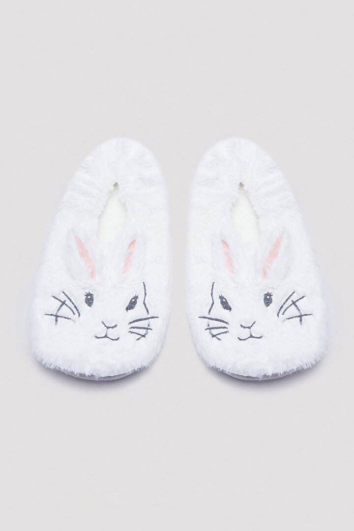 Cute Bunny White Liner - 2