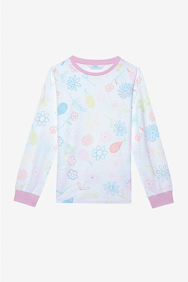 Girls Unicorn Thermal Multi Colour PJ Set - 2