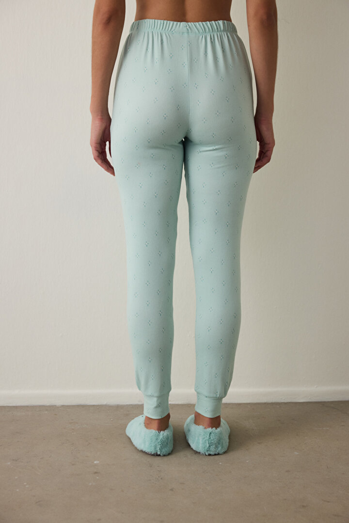Mint Sleep-In Yıldız Desenli Termal Etkisi Pijama Altı - 2