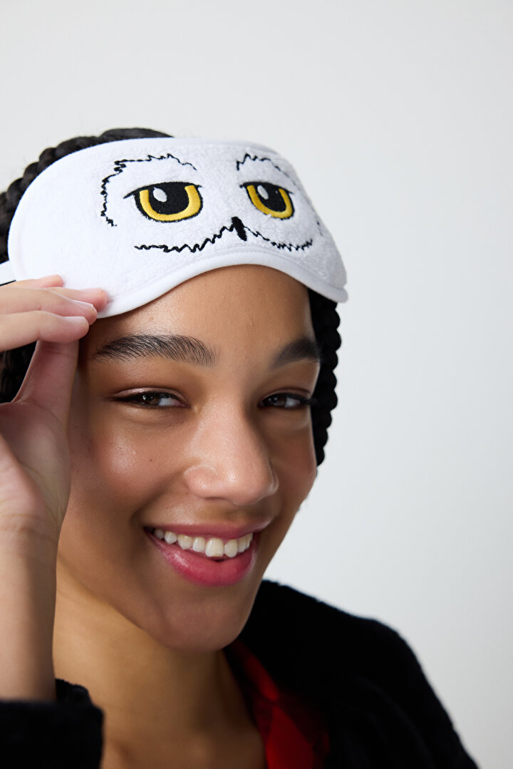 Harry Potter White Sleep Mask - 2