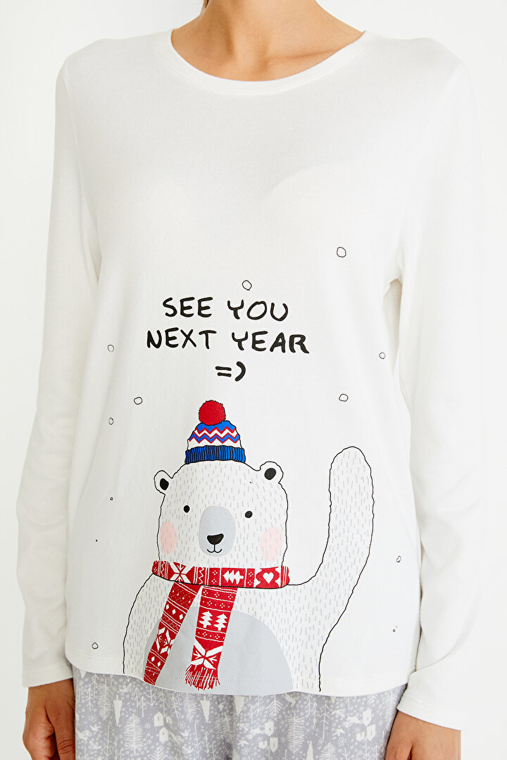 See You Polar Bear Long Sleeve Thermal pyjamas - 2