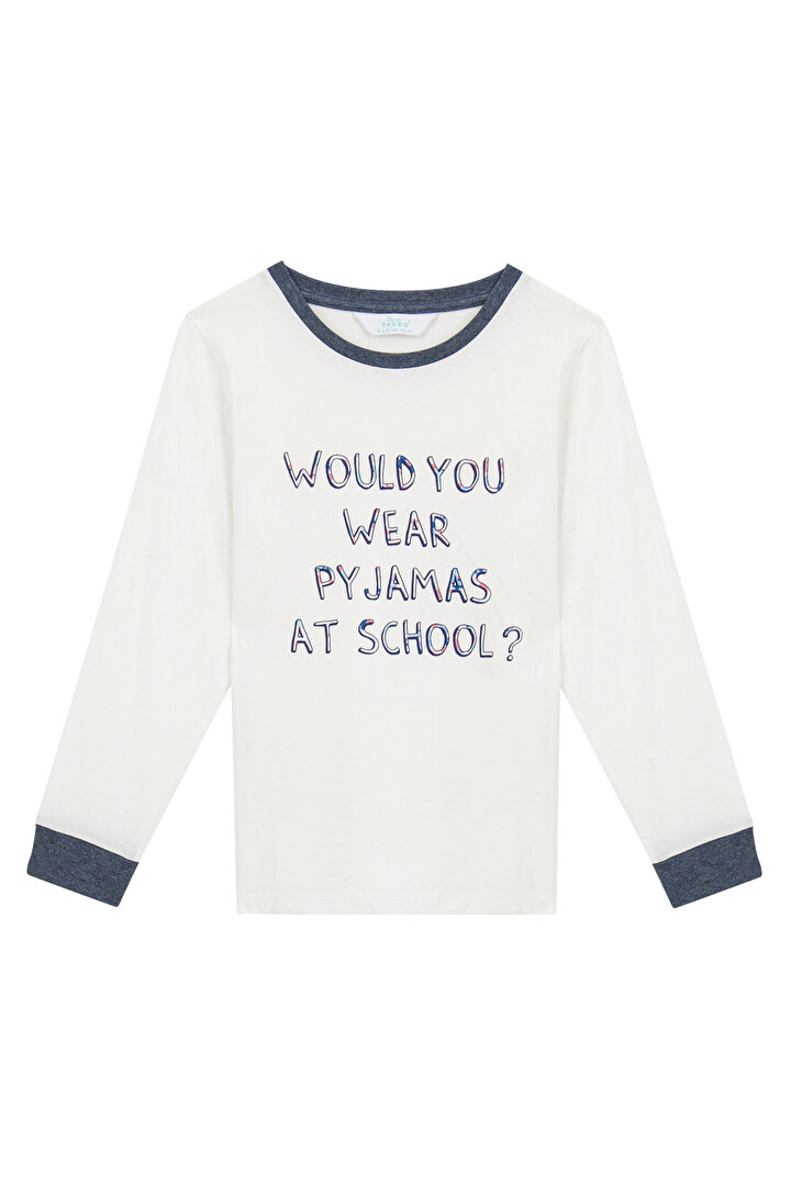 Kız Çocuk Back To School 2li Pijama Takımı - 2