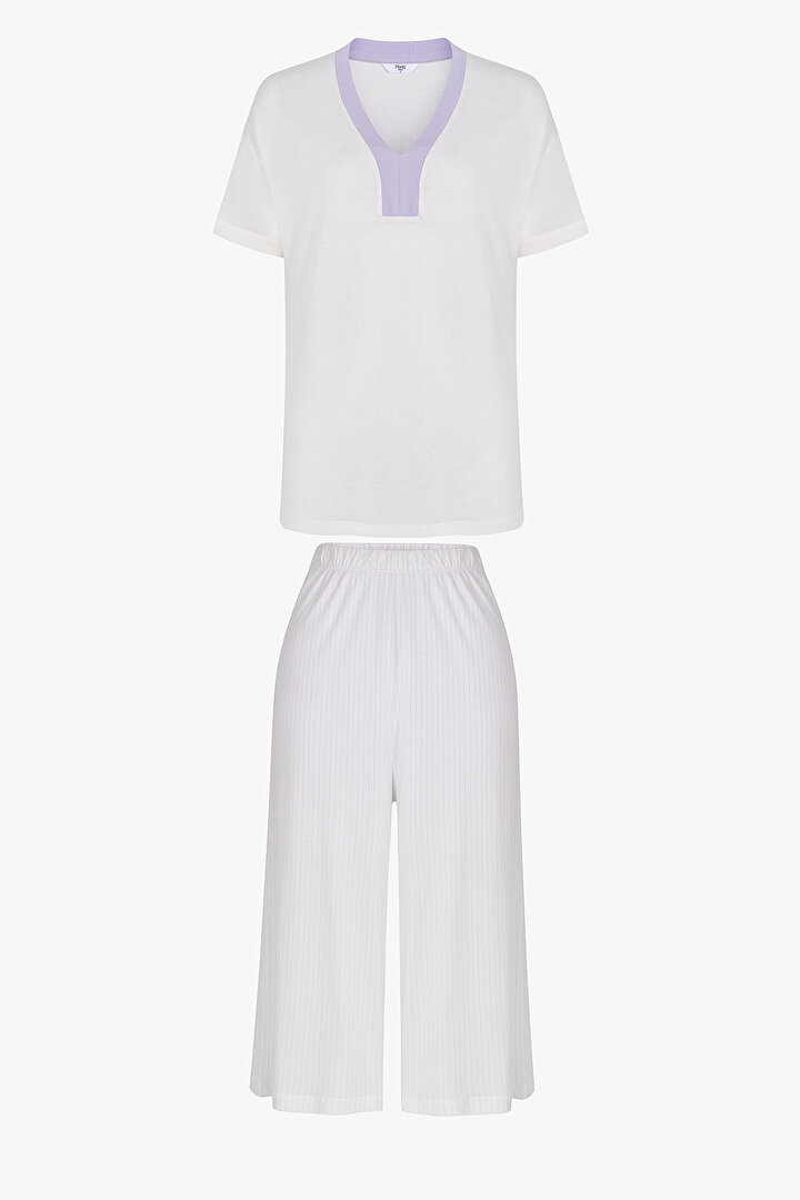 Ecru Collagen Thin Strap Tank - 1