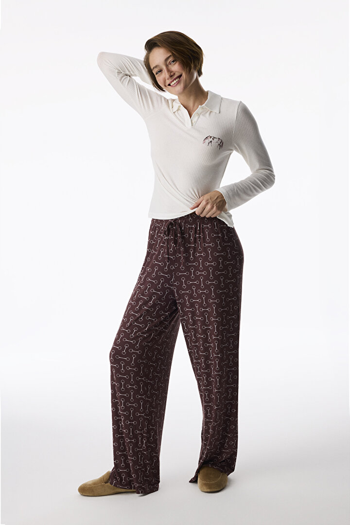 Riding Club Pantolon Striped Long Sleeve Pyjama Set - 2