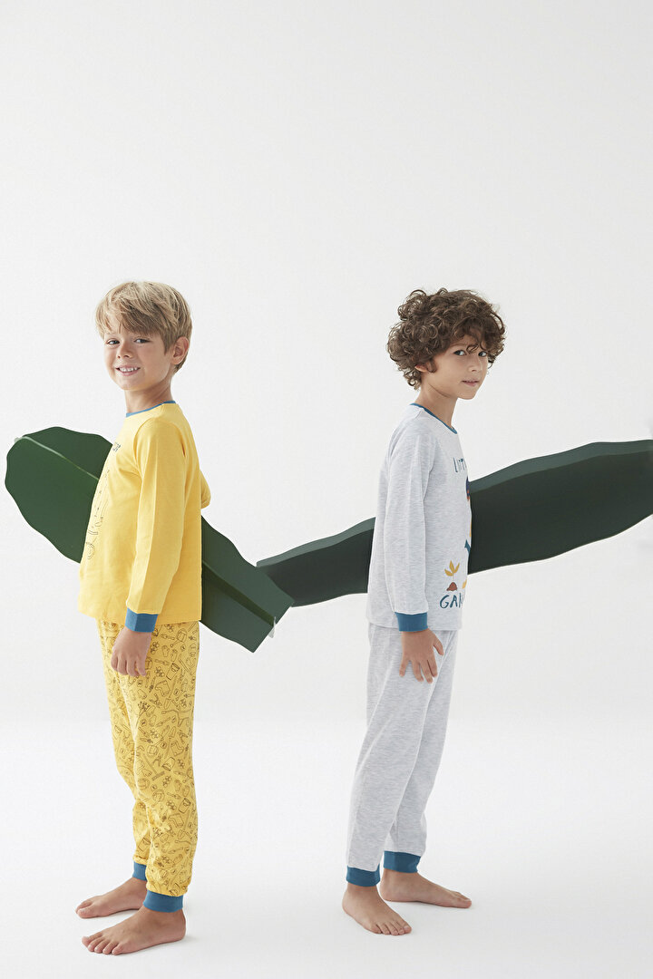 Erkek Çocuk Gardener 4lü Pijama Takımı - 1