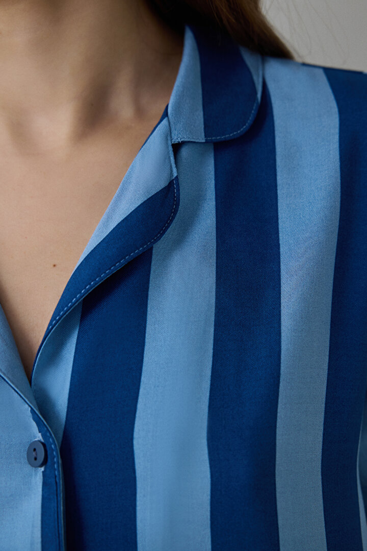 Into The Blue Shirt Short PJ Set - 2