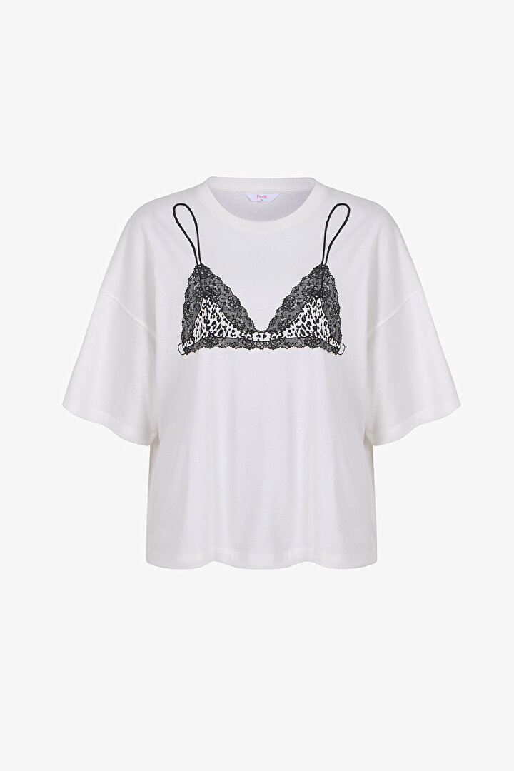 Stylish Tshirt PJ Top - 1