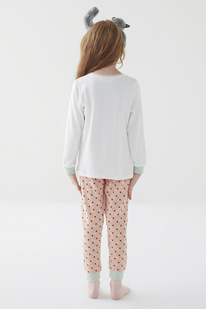 Girls Catte 2in1 Thermal Pj Set - 3