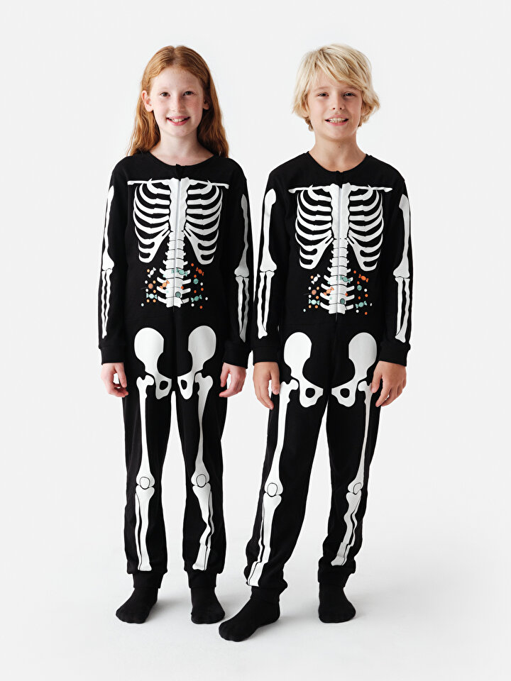 Unisex Young Skeleton PJ Set - 1