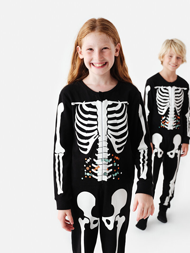 Unisex Young Skeleton PJ Set - 2