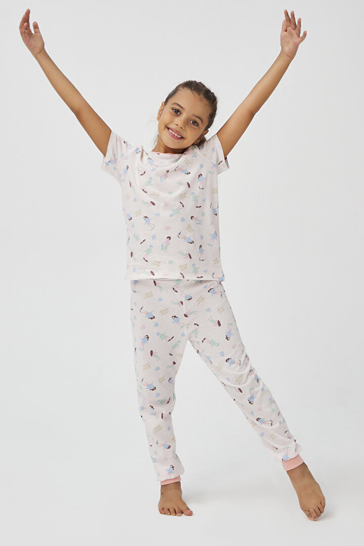 Kız Çocuk Babe Miamı 4lü Pijama Takımı - 2