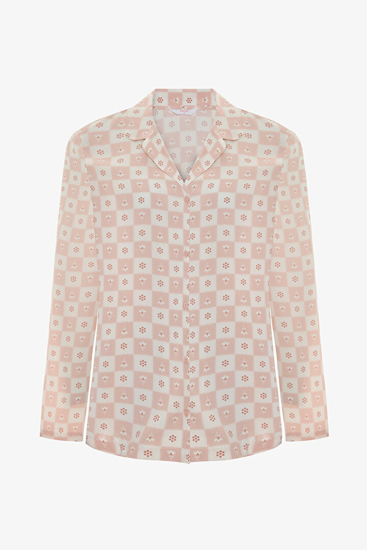 Çok Renkli Soft Garden Pantolon Pijama Takımı - 2