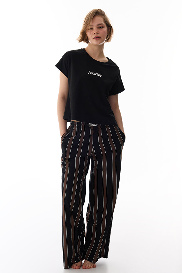 Dancing Days Pamuklu Pantolon Pijama Takımı - 1