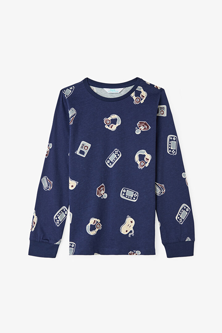 Boys Farm-Tastic Cotton Long Sleeve 2-Piece Pajama Set - 2